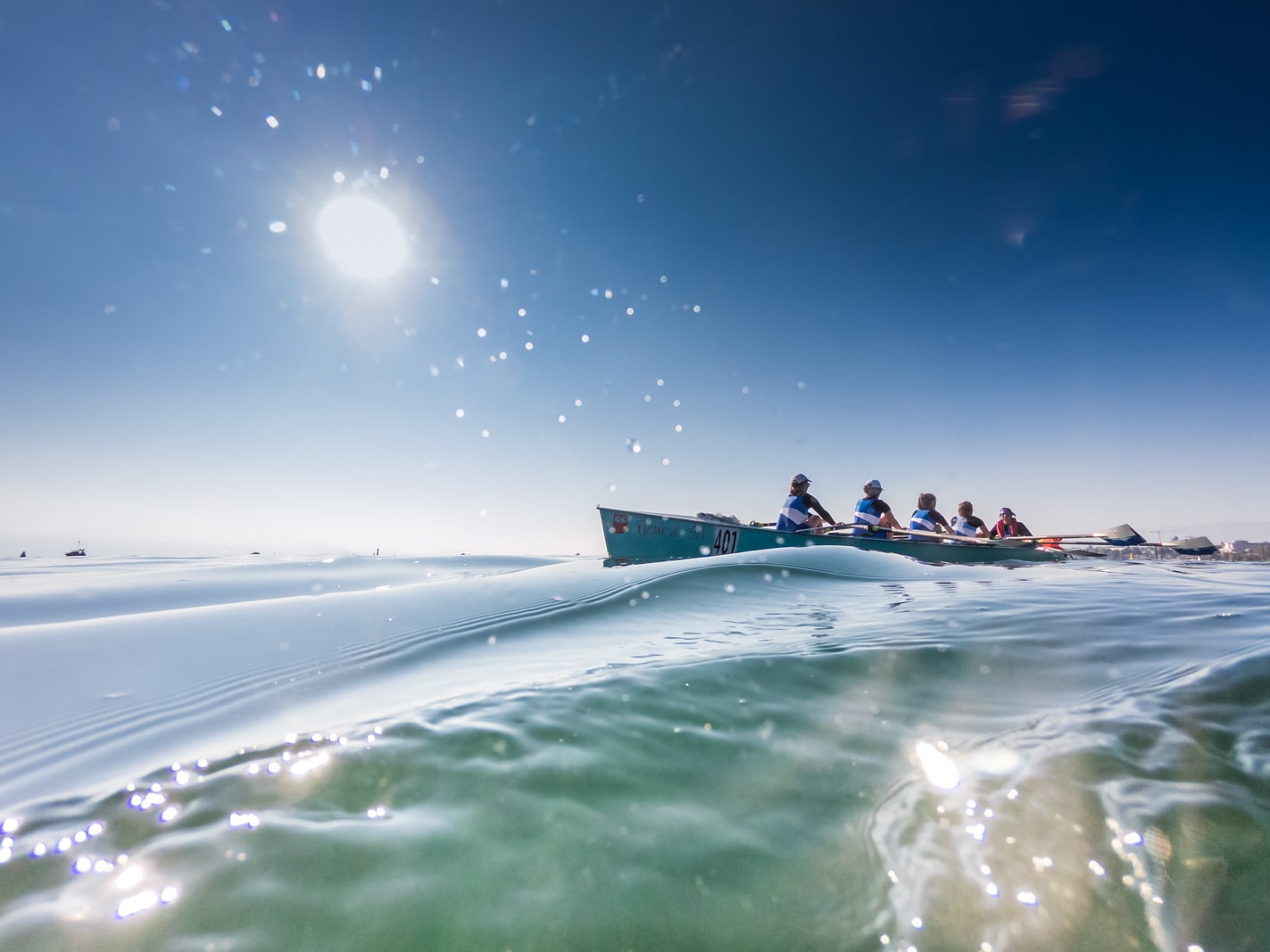 Course d'aviron, Lausanne-sur-Mer, 2022