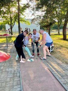 SDIO Mini-golf 2023, équipe de choc