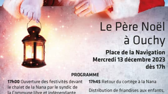 Le Père Noël débarque à Ouchy