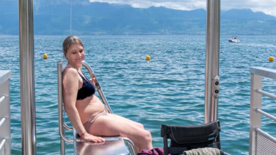 Ascenseur lacustre pour personnes avec handicap
